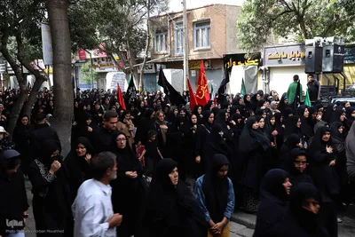 مراسم جاماندگان اربعین حسینی در اهر