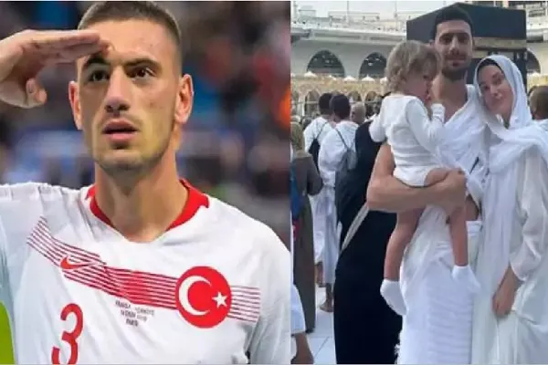 Le footballeur turc Merih Demiral a effectué la Omra en famille