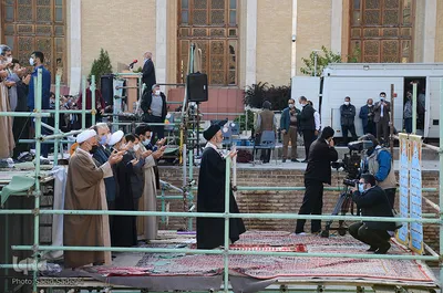 اقامه نماز عید سعید فطر در تبریز‎