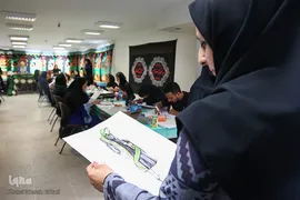 مسابقه زنده طراحی لباس عاشورايی