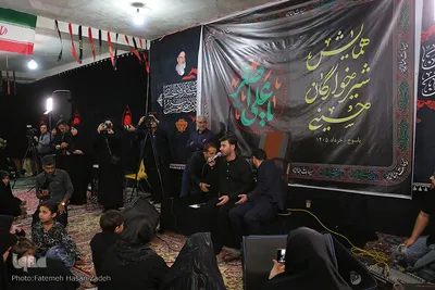 مراسم شیرخوارگان حسینی در یاسوج