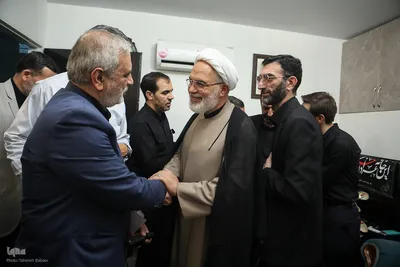 حضور جامعه قرآنی در منزل شهید احسان ذاکری
