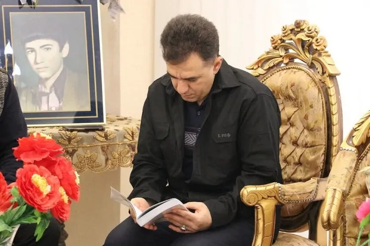 دیدار شهردار تبریز با خانواده شهیدان