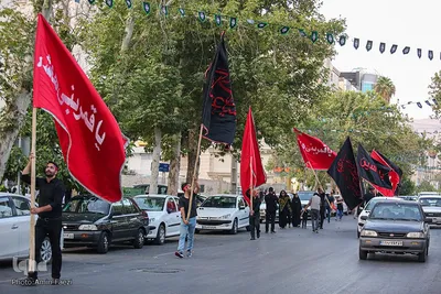 آئین بیرق‌گردانی در شیراز