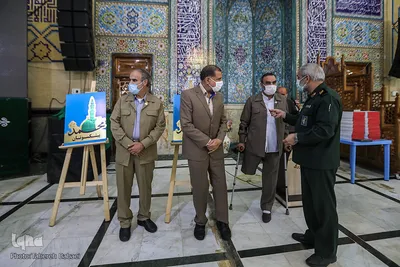 مراسم رونمایی از نشان سپاه حضرت محمد رسول الله (ص)