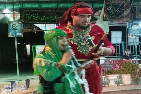 پنجمین شب سوگواره تعزیه «غریب» شهرستان نور