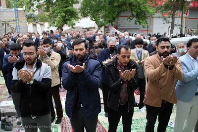 اقامه نماز عید سعید فطر در اهر