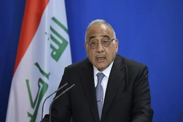 عبد المهدي: الاستقالة مهمة لتفكيك الأزمة وتهدئة الأوضاع في البلاد