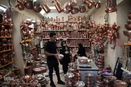 هنر چکش کاری روی مس