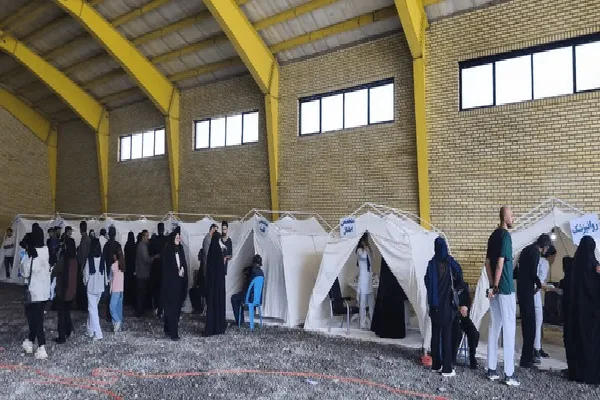  خدمت‌رسانی پزشکان جهادی کاروان سلامت 