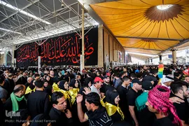 حرم حضرت علی(ع) میعادگاه راهپیمایان اربعین حسینی