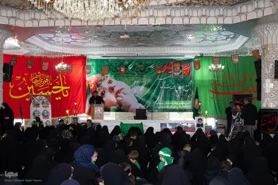 مراسم شیرخوارگان حسینی در نایین