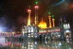 اولین برف زمستانی در قم