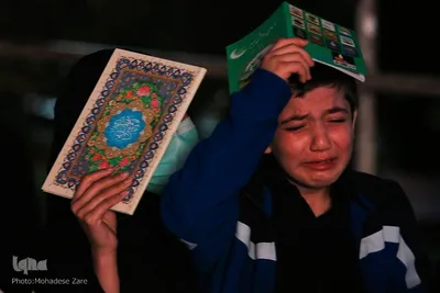 قرار بندگی؛ احیای شب ۲۱ رمضان در آسایشگاه معلولین شهید بهشتی مشهد