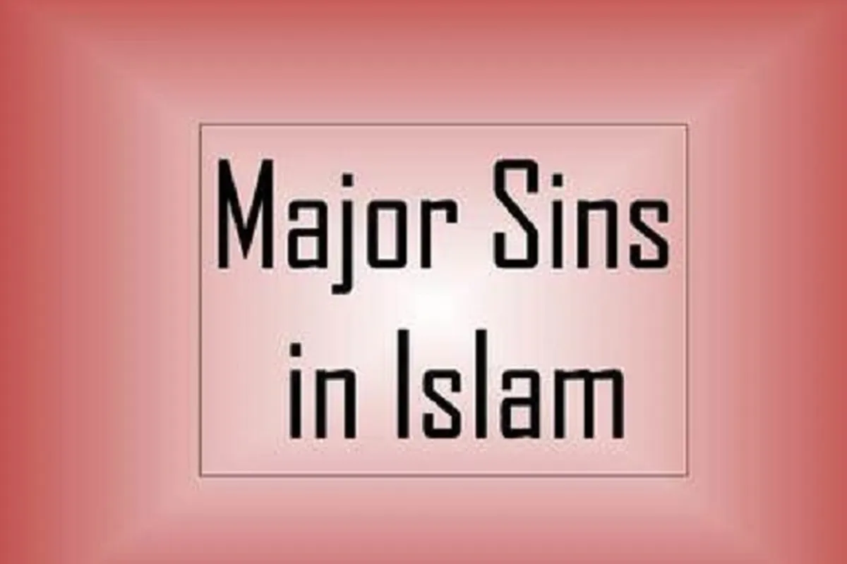 19 Major Sins