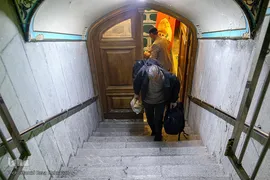 مراسم خداحافظی معتکفین