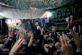 مراسم عزاداری تاسوعای حسینی در بازار تهران