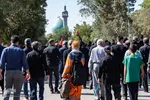 آیین پیاده‌روی جاماندگان اربعین حسینی در کرج