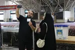 حماسه حضور در گلستان شهدای اصفهان