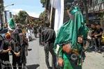 آیین نمادین حرکت کاروان حسینی و شبیه‌خوانی عاشورای حسینی در اهر
