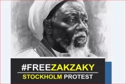 Demo Para Pendukung Syaikh Zakzaky di Swedia