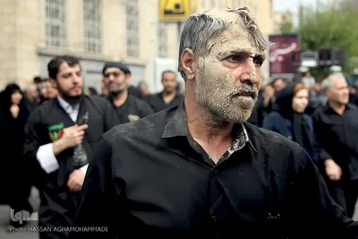 مراسم عزاداری تاسوعای حسینی در بازار تهران
