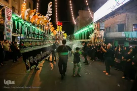 شب تاسوعای حسینی درتهران