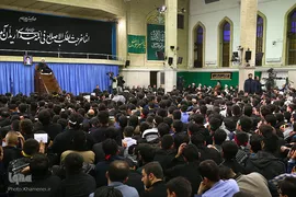 مراسم عزاداری اربعین حسینی با حضور هیئت‌های دانشجویی در حسینیه امام خمینی(ره)