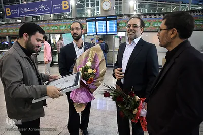 بازگشت امیر لعل اول، نفر اول قرائت هجدهمین دوره مسابقات بین‌المللی قرآن کشور روسیه به میهن اسلامی