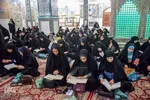 محفل انس با قرآن بانوان در حرم علی‌بن مهزیار اهوازی
