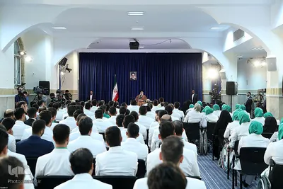 دیدار مدال‌آوران کاروان ورزشی ایران در بازی‌های پاراآسیایی اندونزی با رهبر انقلاب