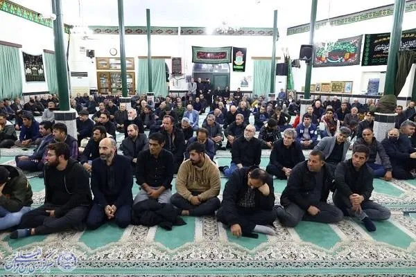 آیین شب شهادت حضرت زهرا سلام الله علیها در مسجد سجادیه بابلسر