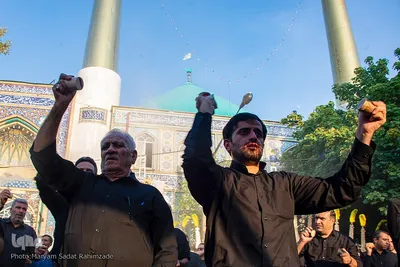 عزاداری سنتی چک چکو در استهبان