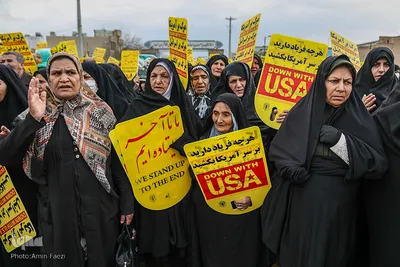 سوگواری شهادت سپهبد حاج قاسم سلیمانی در سراسر ایران