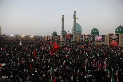 تشییع رهبر شهید در قم