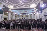 مراسم سوگواری شهادت حضرت رقیه(س) و گرامی‌داشت هفتمین روز شهادت شهدای حرم حضرت احمدبن موسی(ع) در شیراز
