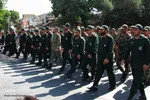 تشییع پیکر شهید اسدالله قربانی از شهدای مدافع حرم