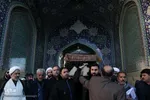 مراسم تشییع پیکر مرحوم آیت الله رسولی محلاتی