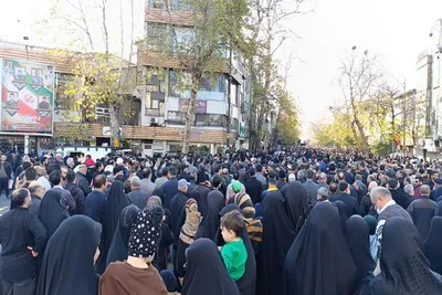 خروش مردم ساری در محکومیت گروه‌های اغتشاشگر و تروریست‌
