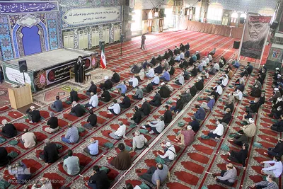 اولین نماز جمعه اهواز بعد از شیوع کرونا