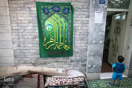 سفره افطار کریم اهل‌بیت(ع)در کوچه پس کوچه‌های جنوب تهران