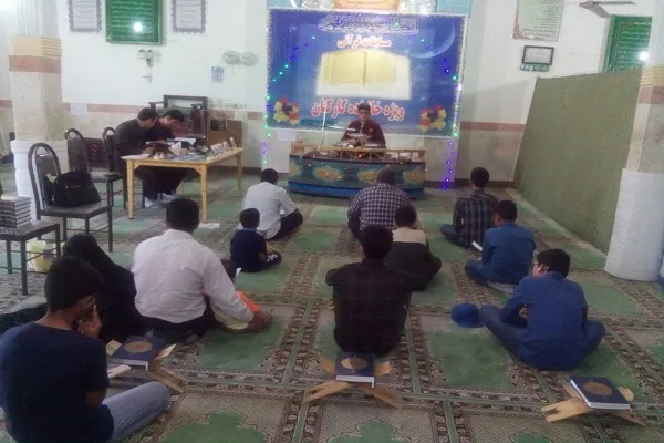 هجدهمین مسابقات قرآن خانواده‌های کارکنان نزاجا در تیپ 158