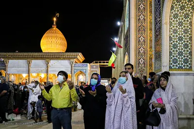 مراسم تحویل سال ۱۴۰۱  در حرم مطهر شاهچراغ (ع) شیراز‎