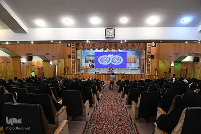 تجلیل از حفاظ کل قرآن کریم مرکز آموزش قرآن آستان مقدس حضرت عبدالعظیم (ع)