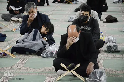 مراسم احیای شب بیست و یکم ماه رمضان در تبریز‎