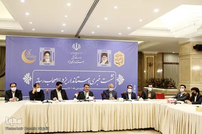 نشست خبری مهران فاطمی استاندار یزد‎‎