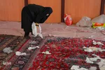 توزیع بسته‌های غذایی بین نیازمندان از محل نیات وقف