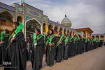 گلباران حرم مطهر حضرت شاهچراغ (ع)‎‎