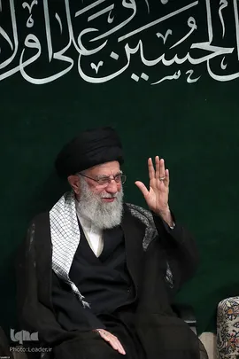 مراسم عزاداری شب عاشورای حسینی در حسینیه امام‌خمینی(ره)