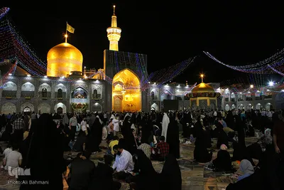 سالروز میلاد امام رضا (ع) در حرم رضوی
